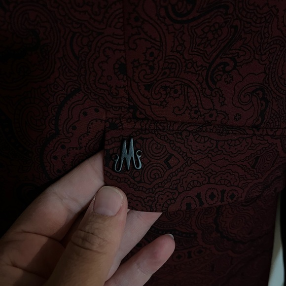 Mos Mosh - Lake Pinto Blazer Oxblood Red size 40 - Picture 7 of 14